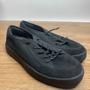 Hey Dude Men's 13 Cody Essential Black Comfortable Lightweight Slip-on Sneakers